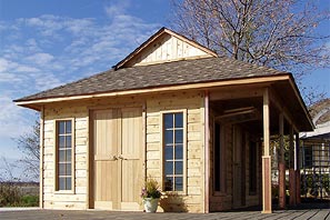16 x 20 cabin / boathouse photo - click to enlarge