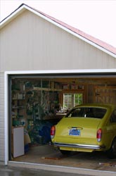 artist garage interior
