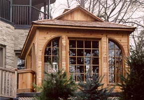 10 x 12 spa enclosure photo - click to enlarge
